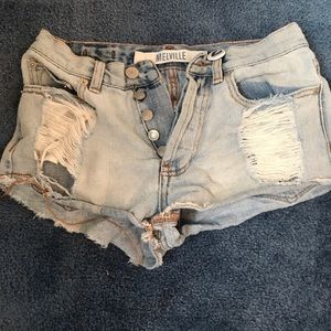 Brandy Melville jean shorts